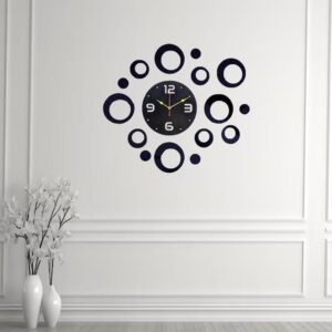 Circle Rings Wall Clock